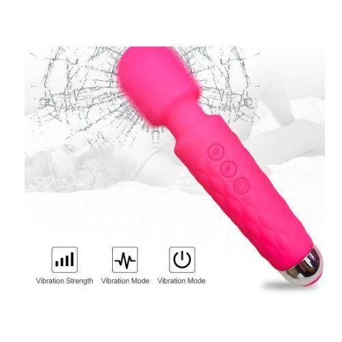 LZDUATAN Vibromasseur Rechargeable à 20 Modes